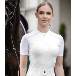 ELT NANCY T-shirt med lynls. Hvid