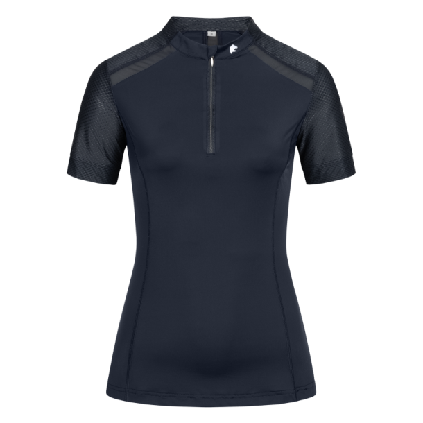 ELT NANCY T-shirt med lynls. Navy