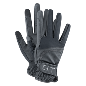 ELT NOELLE Ridehandsker. Sort