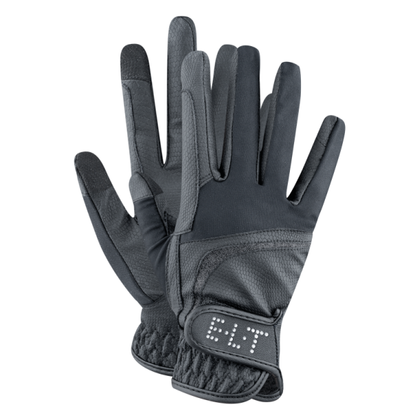 ELT NOELLE Ridehandsker. Sort