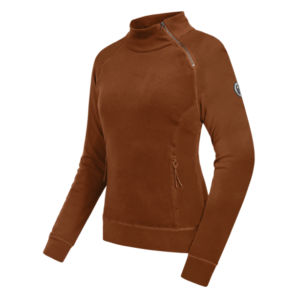 ELT OSAKA Fleece pullover. Cinnamon