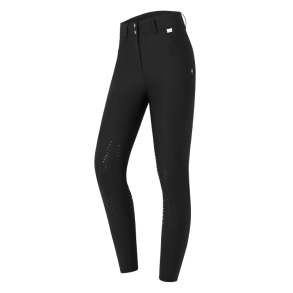 ELT ODETTE Vandttte ridebukser med fuld grip. Sort
