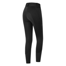 ELT ESSENTIAL Hjtaljede ridebukser med fuld silikonegrip. Sort