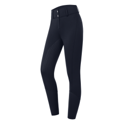 ELT ESSENTIAL Hjtaljede ridebukser med fuld silikonegrip. Navy