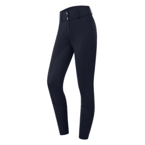 ELT ESSENTIAL Hjtaljede ridebukser med fuld silikonegrip. Navy