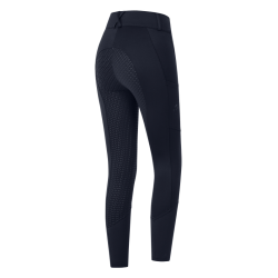 ELT ESSENTIAL Hjtaljede ridebukser med fuld silikonegrip. Navy