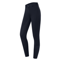 ELT ESSENTIAL Vinterridebukser med full grip. Navy