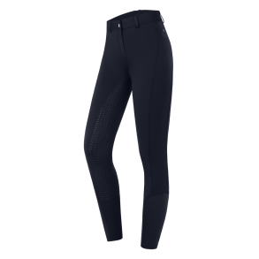 ELT ESSENTIAL Vinterridebukser med full grip. Navy