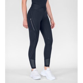 ELT PIA Ridetights med fuld grip. Navy