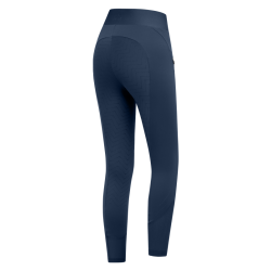 ELT PIA Ridetights med fuld grip. Denim Blue