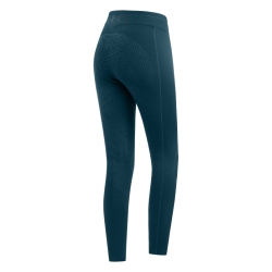 ELT RICA Teddy ridetights med fuldgrip. Petrol