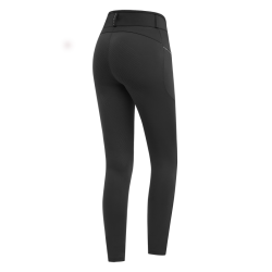 ELT ROMY GLAM H�jtaljede ridebukser med fuld grip. Sort
