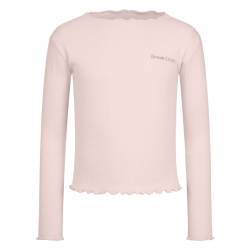 ELT LUCKY MERLE Langrmet top. Pale pink