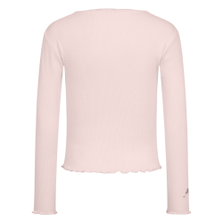 ELT LUCKY MERLE Langrmet top. Pale pink