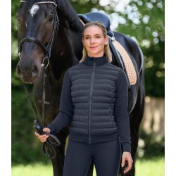 ELT SYDNEY Hybrid quiltet jakke. Navy