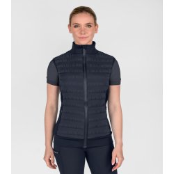 ELT SEATTLE Hybrid quiltet vest. Navy