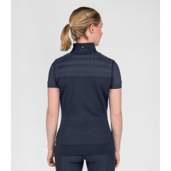 ELT SEATTLE Hybrid quiltet vest. Navy