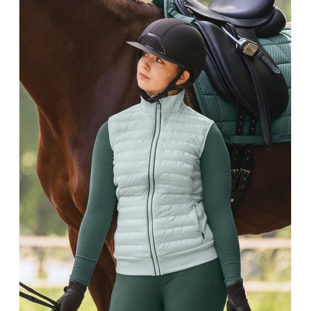 ELT SEATTLE Hybrid quiltet vest. Mint Green