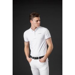 CATAGO MEN NEVIN Polo T-shirt. Hvid