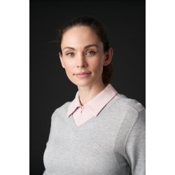 CATAGO TEAGAN Strik pullover. Lysegr Melange