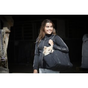 CATAGO Quiltet hundetaske. Sort