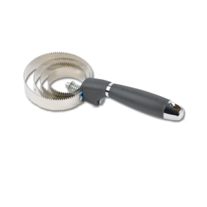 WALDHAUSEN Fjederstrigle med gelhndtag. Sort