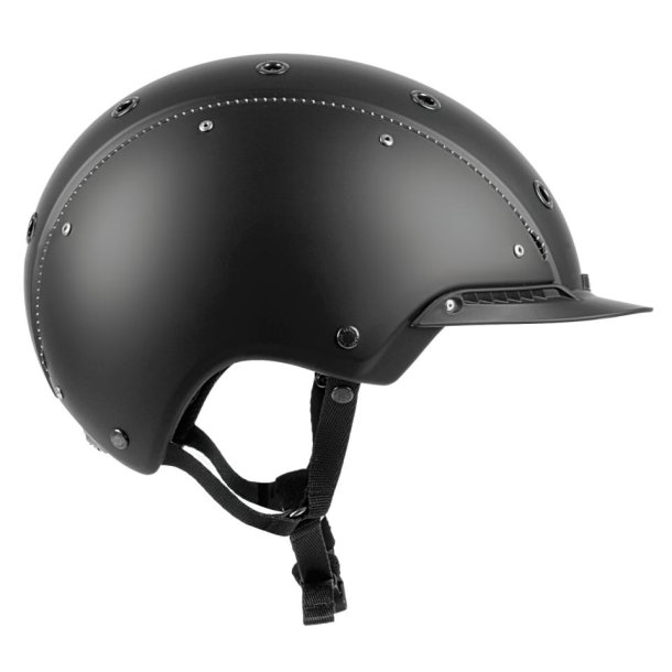 CASCO CHAMP3 Ridehjelm. Sort