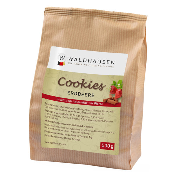 WALDHAUSEN Cookies. Jordb�rsmag.  500g