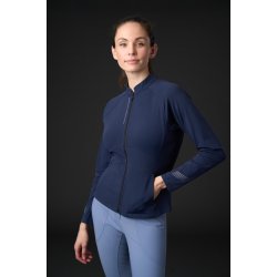 CATAGO BRETT Zip cardigan. Navy