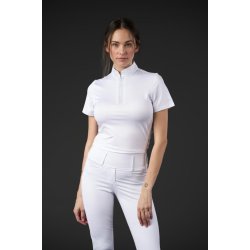 EQUIPAGE ALEXIS Kort�rmet st�vnebluse.