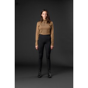 EQUIPAGE SAFINA Vinterridetights. Sort