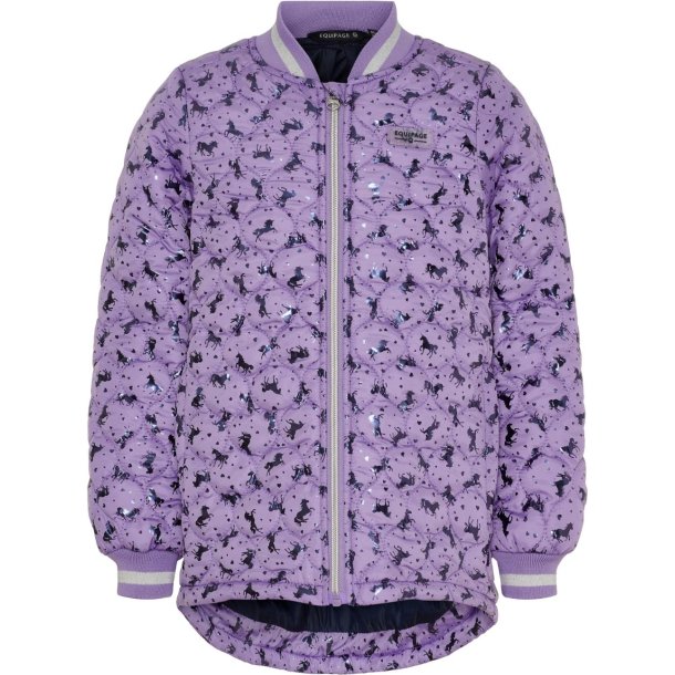 EQUIPAGE ALANA Jakke. Junior. Aster Purple