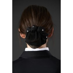 EQUIPAGE ASTRID H�rnet med roset, onesize. Sort