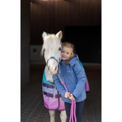 EQUIPAGE KIDS VALMA Vinterridejakke. Dutch Blue