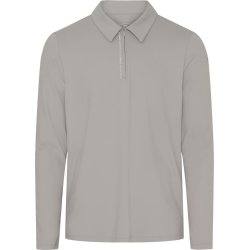 CATAGO VICTOR Langrmet polo. Opal Gray. Herre