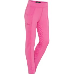 EQUIPAGE KIDS SOPHIA Vinterridetights med full grip. Phlox Pink