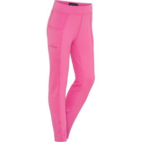 EQUIPAGE KIDS SOPHIA Vinterridetights med full grip. Phlox Pink