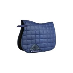 HORSEGUARD MESH glitter sadelunderlag. Navy