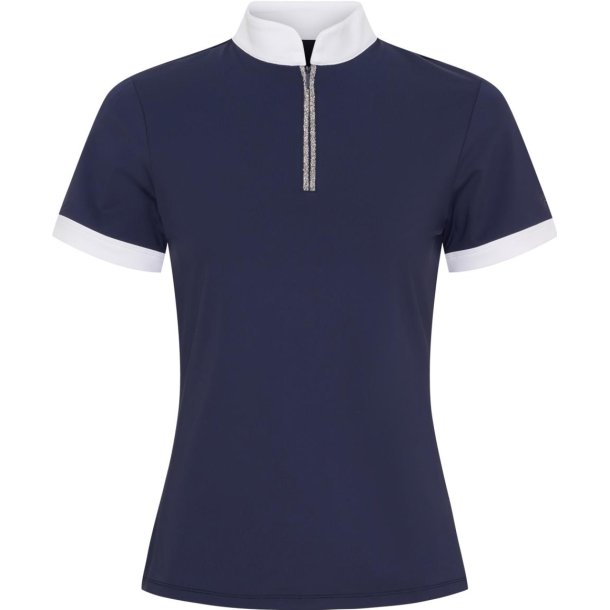 CATAGO NICE Kortrmet stvnebluse. Navy
