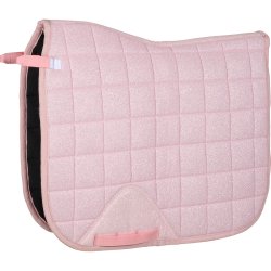 HORSEGUARD MESH glitter sadelunderlag. Orchid Pink