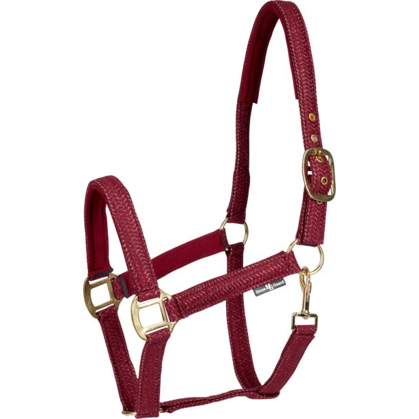 HORSEGUARD JEWEL Grime. Wine/Bordeaux med glitter