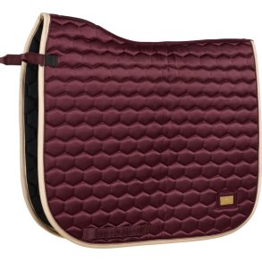 HORSEGUARD KORA Sadelunderlag. Wine/bordeaux