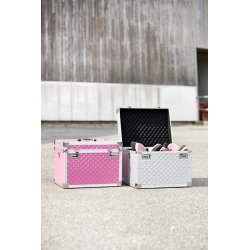 HORSEGUARD Striglekasse. Aluminium silver.