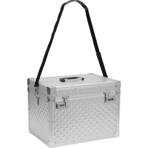 HORSEGUARD Striglekasse. Aluminium silver.