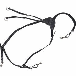 HORSEGUARD DIAN Lder fortj med martingal. Sort