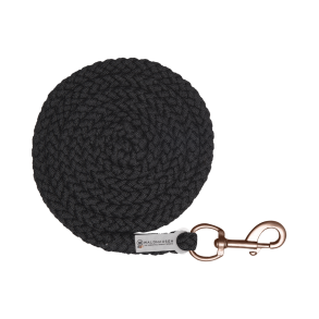 WALDHAUSEN Trktov med karabinhage. Sort/rosegold