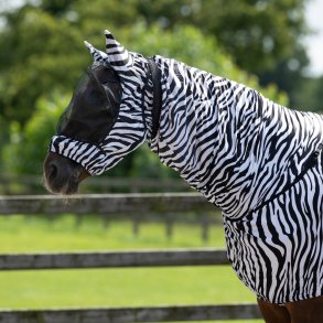 QHP ESSENTIAL Eksemmaske med �rer. Zebra