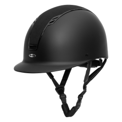 SWING H22 SHINE Ridehjelm. Mat sort/fljl