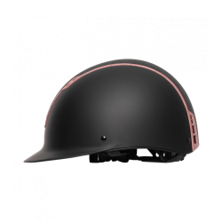 SWING H22 SHINE Ridehjelm. Mat sort/rosegold