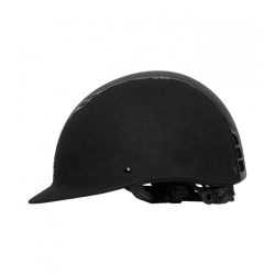SWING H22 SHINE Ridehjelm. Mat sort/slv